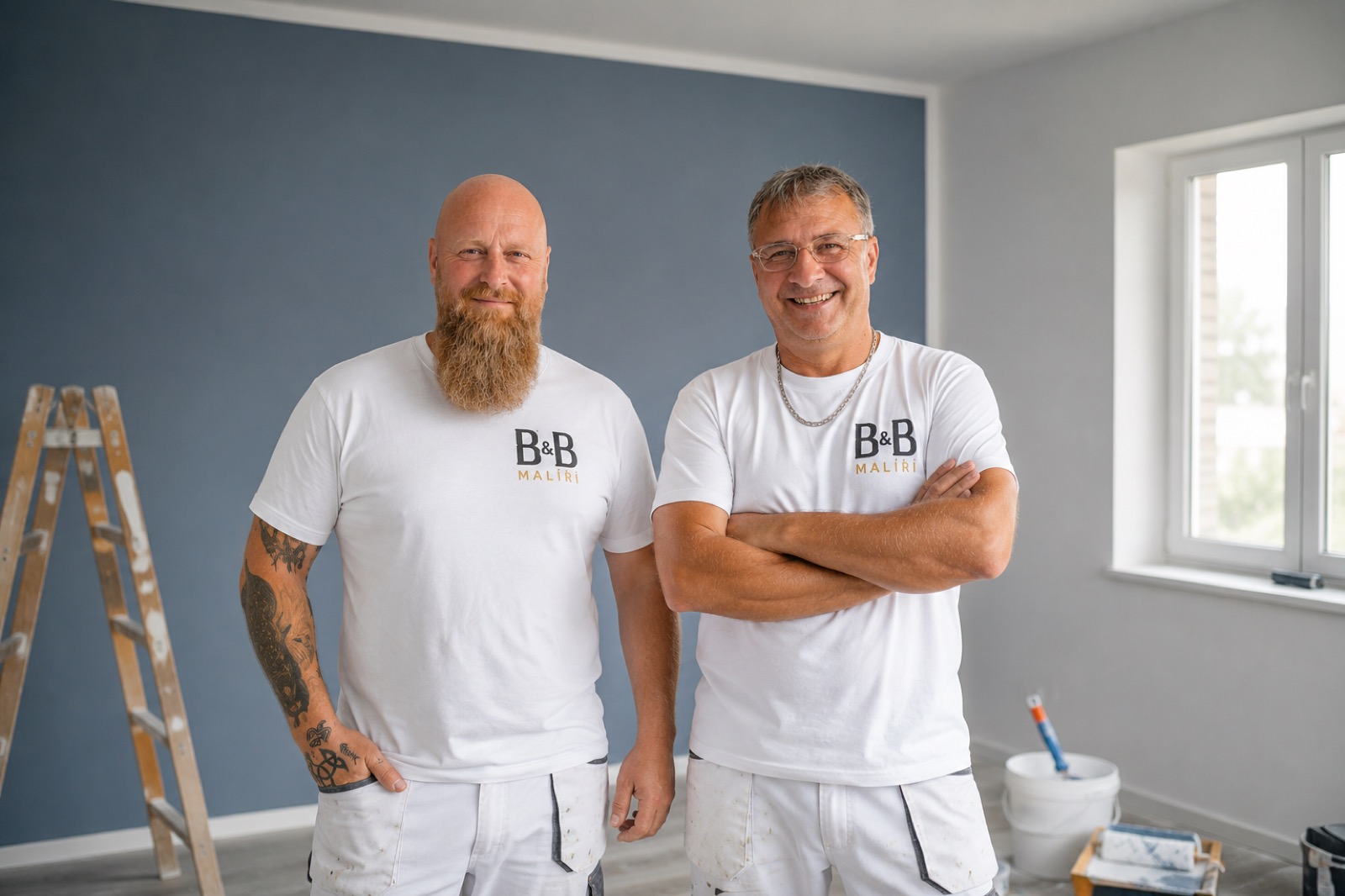 Petr a Bohdan z B&B Malíři